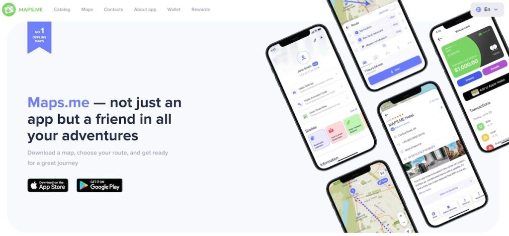 maps.me
navigation app