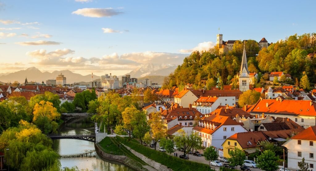 Cityscape of the Slovenian capital Ljubljana. Unveil Europe ’s Secrets: Best Travel Destinations to Visit in 2025