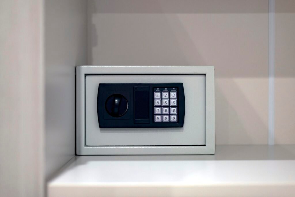 Safe in a hotel closet. Useful when you are traveling to secure your valuables and money. The Ultimate Budget Hostels Guide: Best Affordable Stays for Travelers