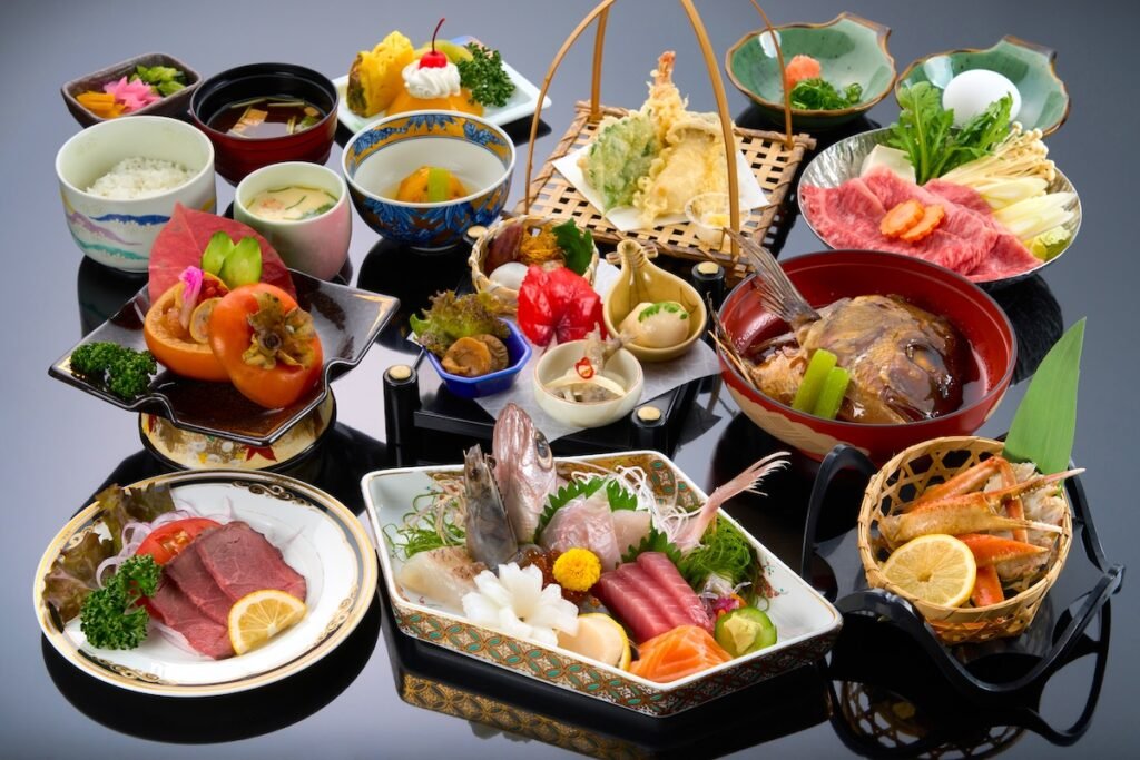 Kaiseki, multi-course Japanese dinner