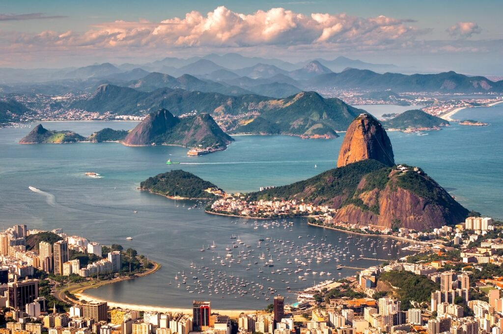 Sugarloaf Mountain in Rio de Janeiro, Brazil