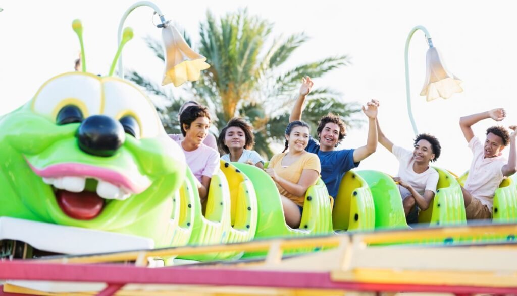 family theme park roller coaster fun Expedia vs Travelocity,travelocity